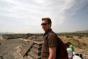 Greg at Teotihuacan pyramids
